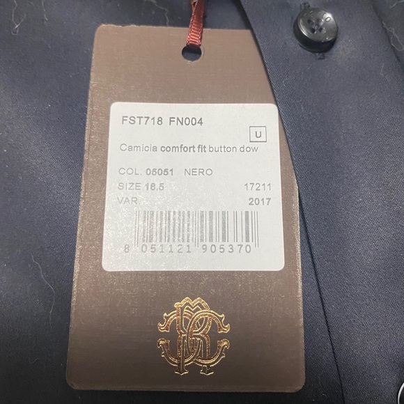 roberto cavalli camicia comfort dress shirt - Picture 3 of 3